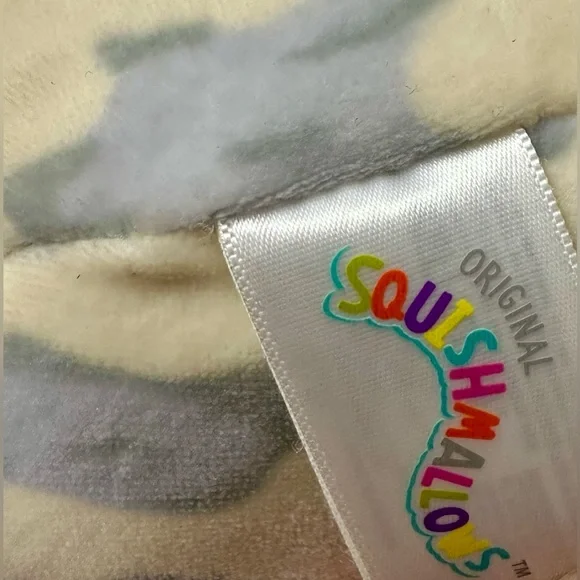 Squishmallows 8” Belana Cow Flower Crown 2021 Cream Gray Pink NWOT Plush - Picture 5 of 7